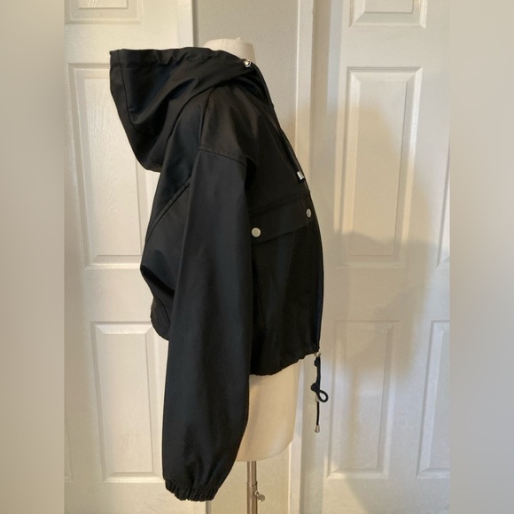 Black Label C’est Toi Black Jacket Women’s Size Medium 100% Elastane - Picture 3 of 5